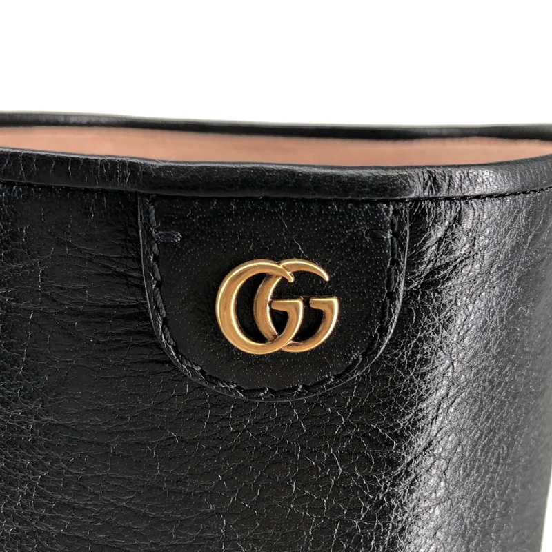 GUCCI / グッチ | タイガーヘッド ラウンドトゥ レザー ロングブーツ | 38 | レディース