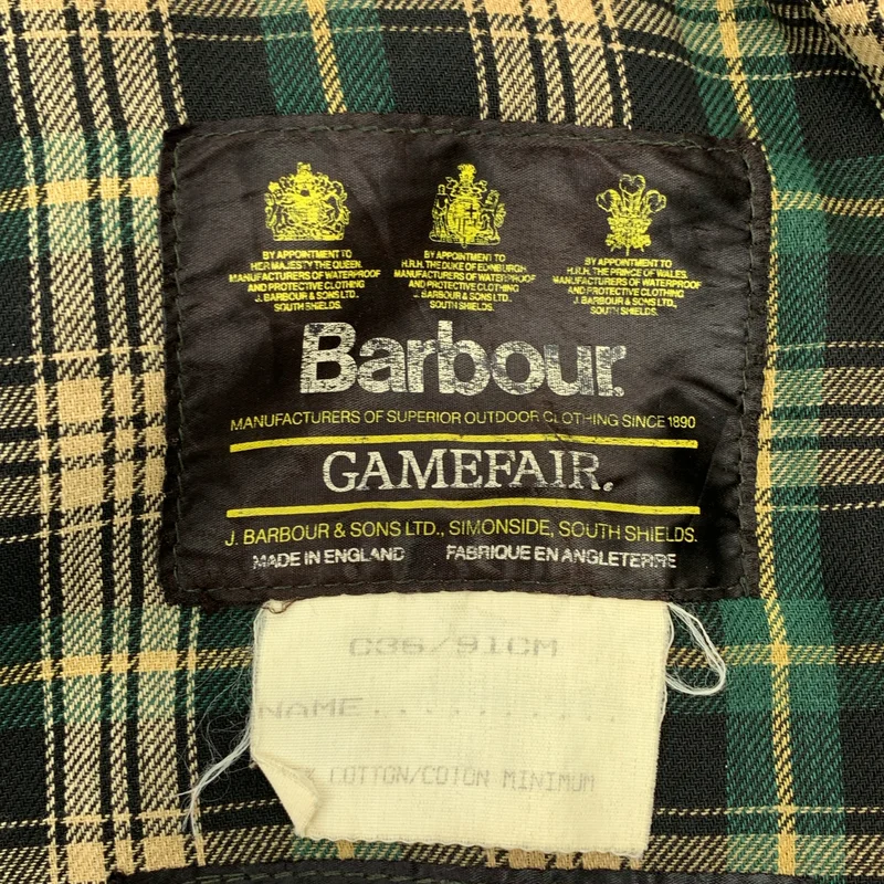 Barbour / バブアー | 1990s | Gamefair ゲームフェア 3ワラント オイルドジャケット | 36 | メンズ