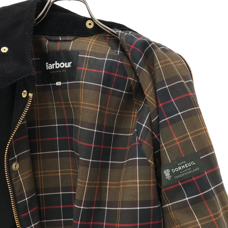 Barbour / バブアー | 2024AW | × TOMORROWLAND TRANSPORT DORMEUIL ジャケット | 36 | メンズ
