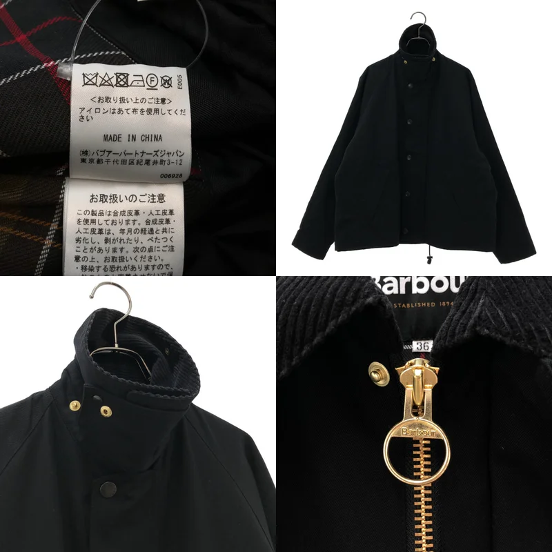 Barbour / バブアー | 2024AW | × TOMORROWLAND TRANSPORT DORMEUIL ジャケット | 36 | メンズ