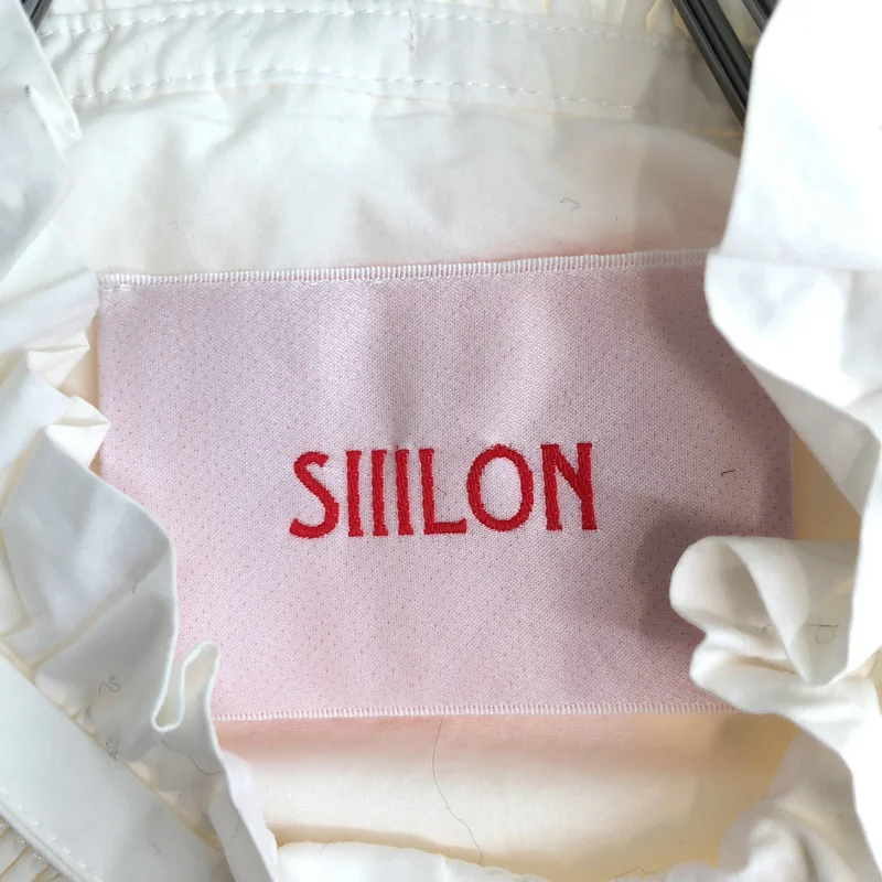 SIIILON / シーロン | フリルブラウス | F | レディース