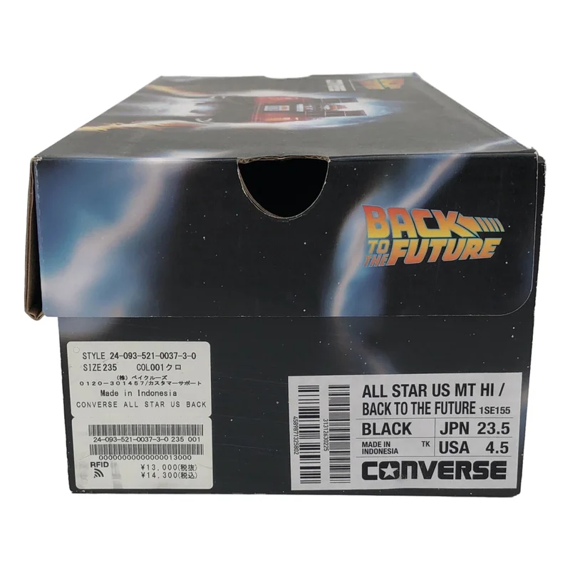 CONVERSE / コンバース | × Back To The Future / All Star US MT Hi ダメージ加工 スニーカー | 23.5 | レディース