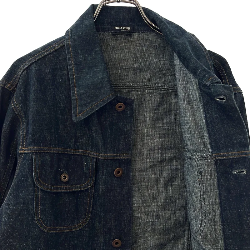 miu miu / ミュウミュウ | 2002SS | DENIM FIAMMATO / デニムジャケット | L | メンズ