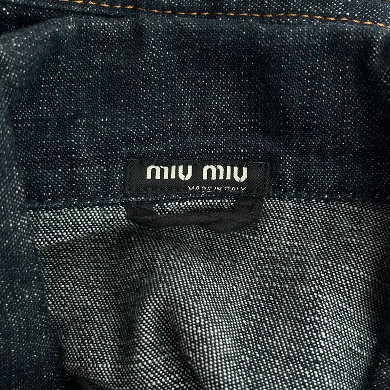 miu miu / ミュウミュウ | 2002SS | DENIM FIAMMATO / デニムジャケット | L | メンズ