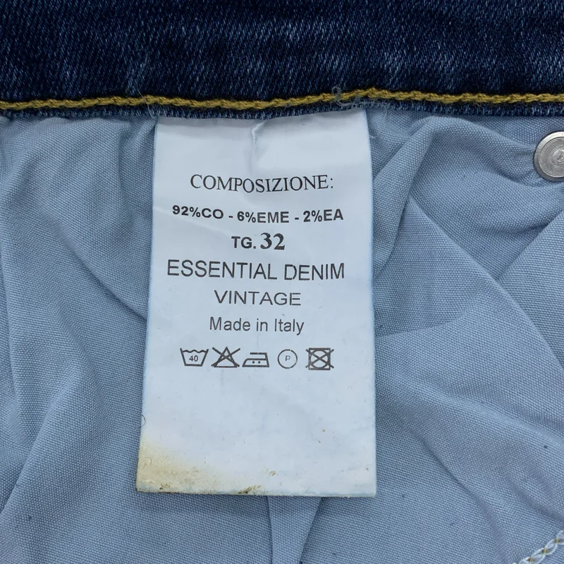 REPRESENT / リプレゼント | ESSENTIAL DENIM / ヴィンテージ加工 エッセンシャル デニムパンツ | 32 | メンズ