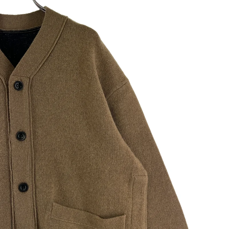 sacai / サカイ | S Studs Cashmere Knit Cardigan Vネック カーディガン | 1 | メンズ