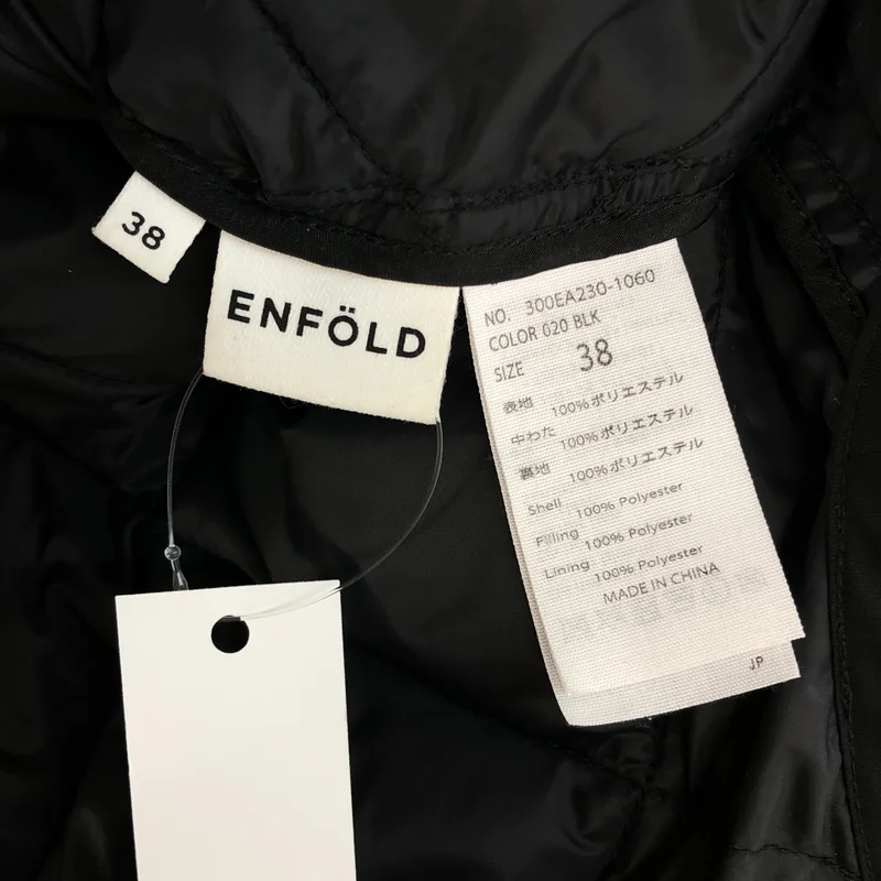 ENFOLD / エンフォルド | SOLOTEX ツイル キルティング ジャケット 300EA230-1060 | 38 | レディース