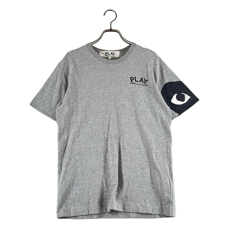PLAY COMME des GARCONS / プレイコムデギャルソン | ロゴプリント Tシャツ | M | メンズ