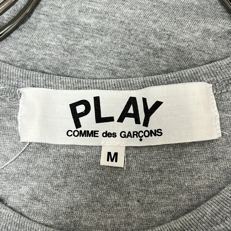 PLAY COMME des GARCONS / プレイコムデギャルソン | ロゴプリント Tシャツ | M | メンズ