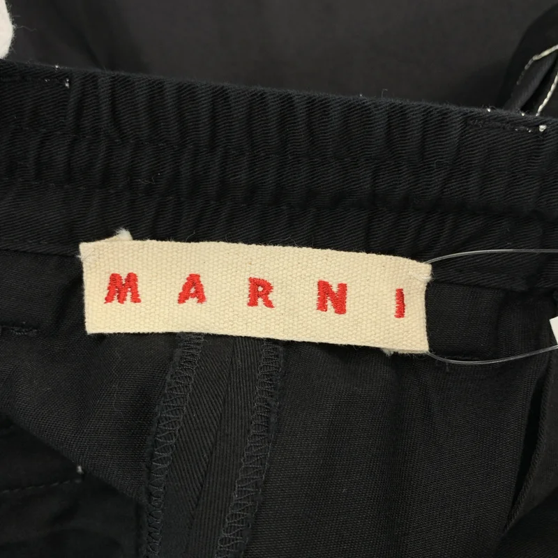 MARNI / マルニ | コットンギャバジンシャーリング1Pテーパードパンツ | 48 | メンズ