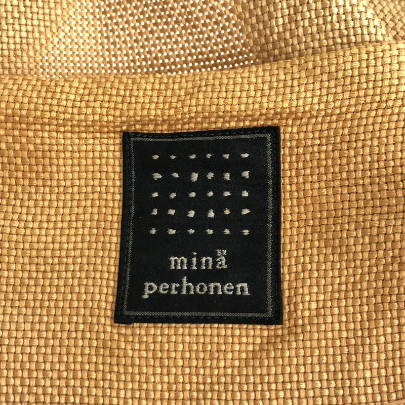 mina perhonen / ミナペルホネン | シルク コットン ショートスリーブジャケット | 36 | レディース
