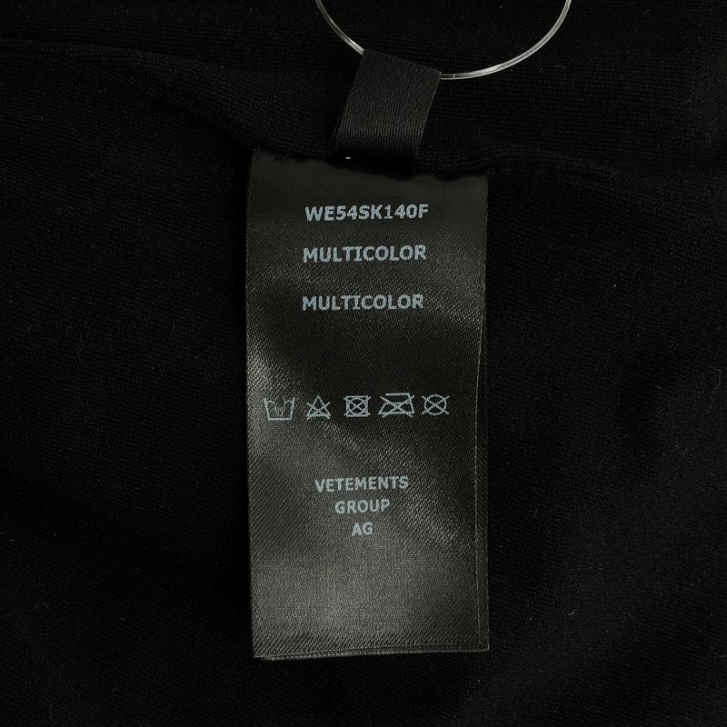 VETEMENTS / ヴェトモン | 2023AW | フローラル ベルベットスカート | XS | レディース