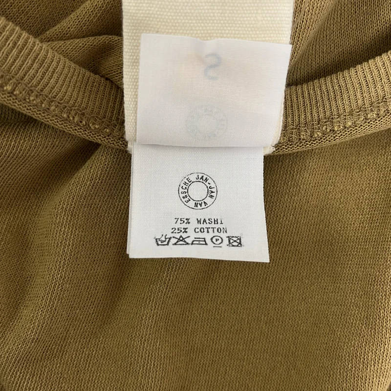 JAN-JAN VAN ESSCHE / ヤンヤンヴァンエシュ | 和紙 コットン Tシャツ | S | メンズ