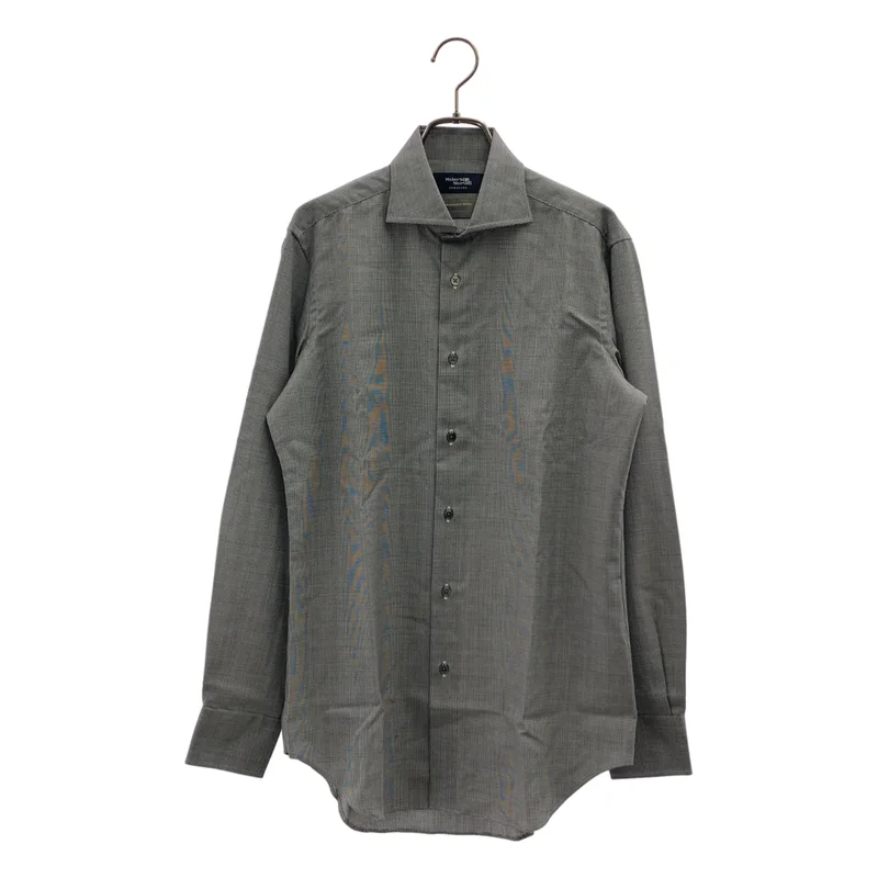 Maker's Shirt / メイカーズシャツ 鎌倉 | ウール 総柄 シャツ | 38 | メンズ
