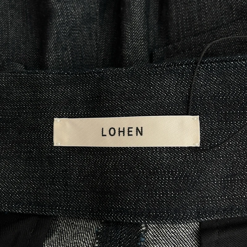 LOHEN / ローヘン | 2026SS | HIGH WAIST 2TUCK DENIM デニムパンツ | 38 | レディース