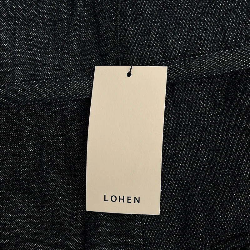 LOHEN / ローヘン | 2026SS | HIGH WAIST 2TUCK DENIM デニムパンツ | 38 | レディース
