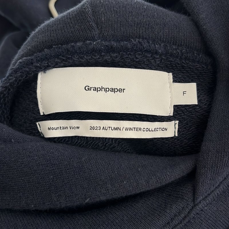Graphpaper / グラフペーパー | 2023AW | × Loopwheeler / Pullover Hoodie / プルオーバーフーディー | F | メンズ