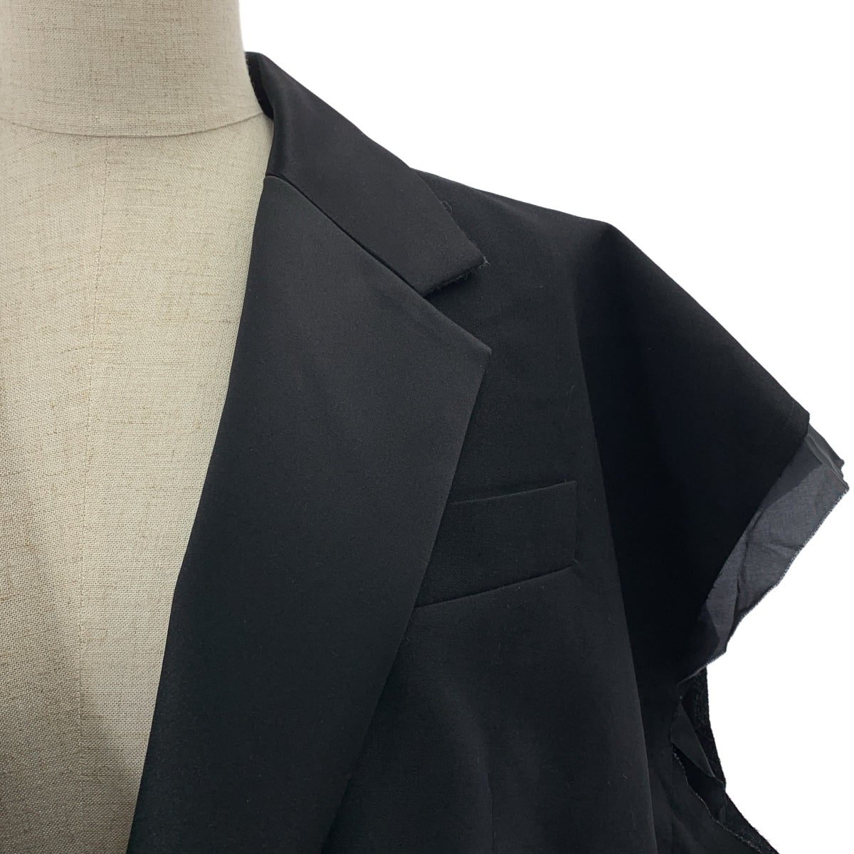 美品】 sacai / サカイ | Suiting Jacket / オーバーシルエット ジレ
