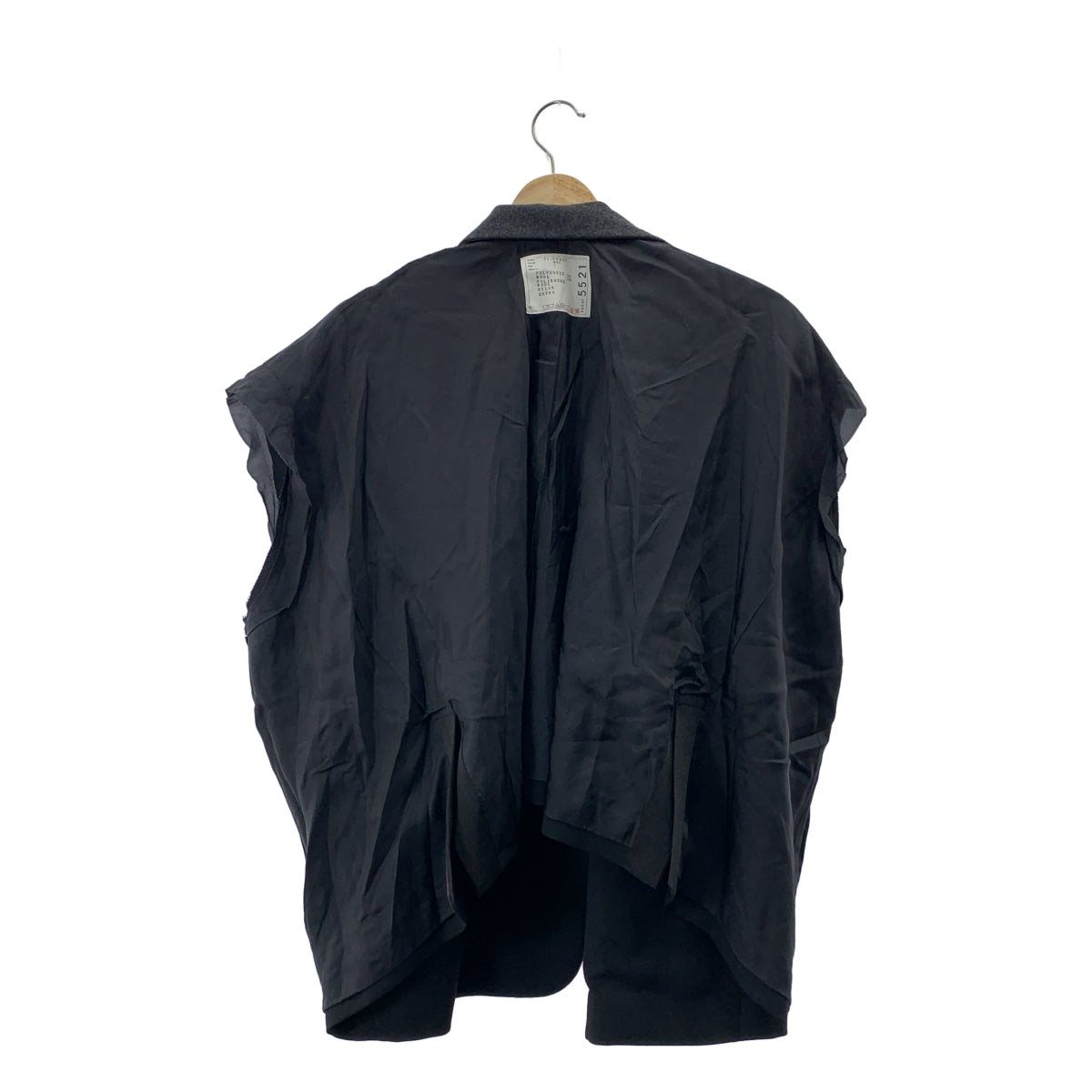 sacai サカイ　Suiting Jacket　サイズ1　ベスト SACAI＜サカイ＞ ナイロンツイルベスト（2264258）｜SACAI(サカイ