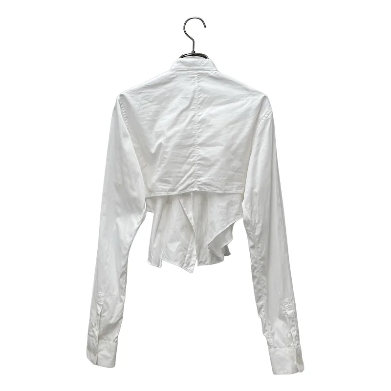 noir kei ninomiya / ノワールケイニノミヤ | 2024SS | コットン アシンメトリーシャツ | M | レディース