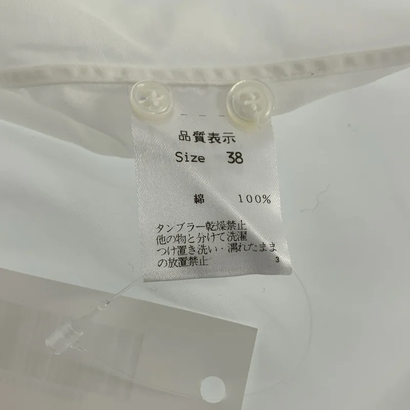 Aliquam / アリクアム | コットン レギュラーカラー シャツ ブラウス | 38 | レディース