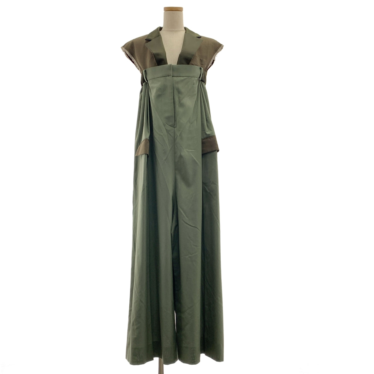 sacai / サカイ | Suiting Dress スーチングドレス ドッキング バック