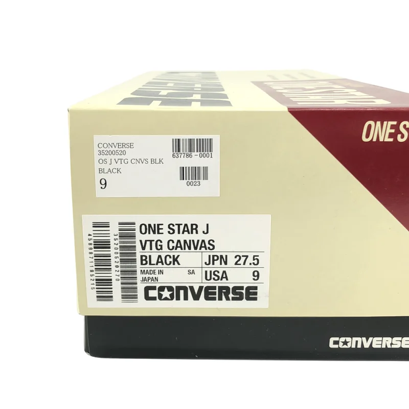 CONVERSE / コンバース | ONE STAR J VTG CANVAS スニーカー 35200520 | 27.5 | メンズ