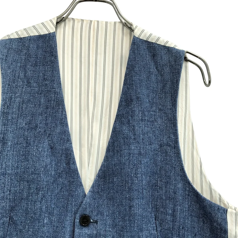LARDINI / ラルディーニ | リネン ベスト | 48 | メンズ