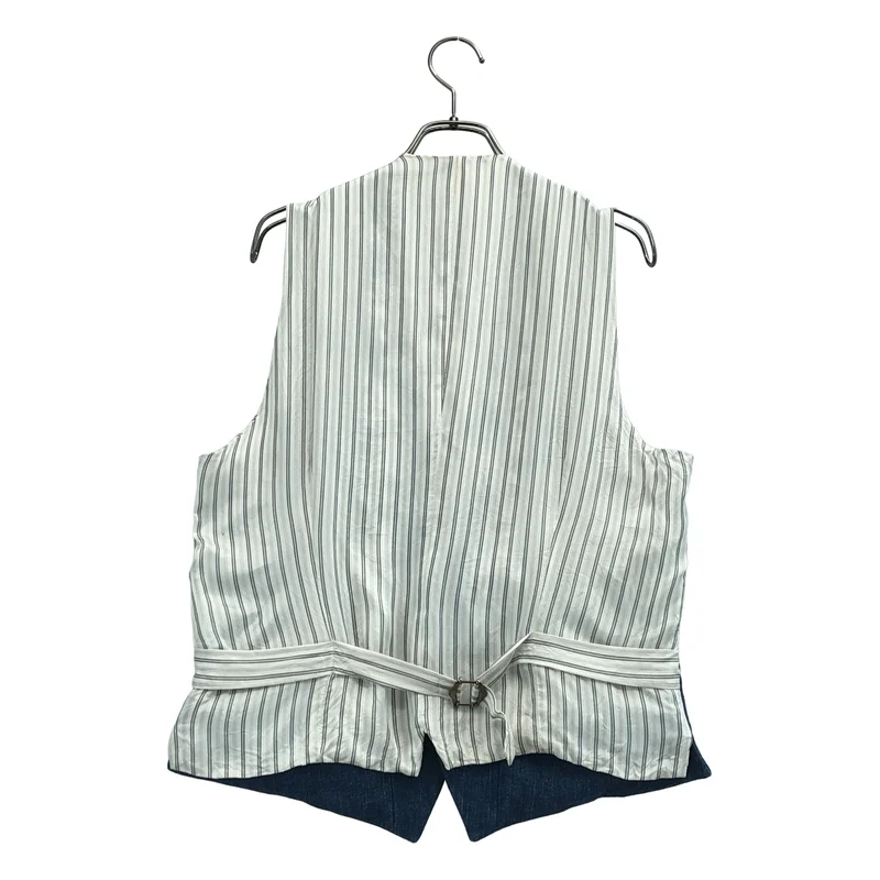 LARDINI / ラルディーニ | リネン ベスト | 48 | メンズ