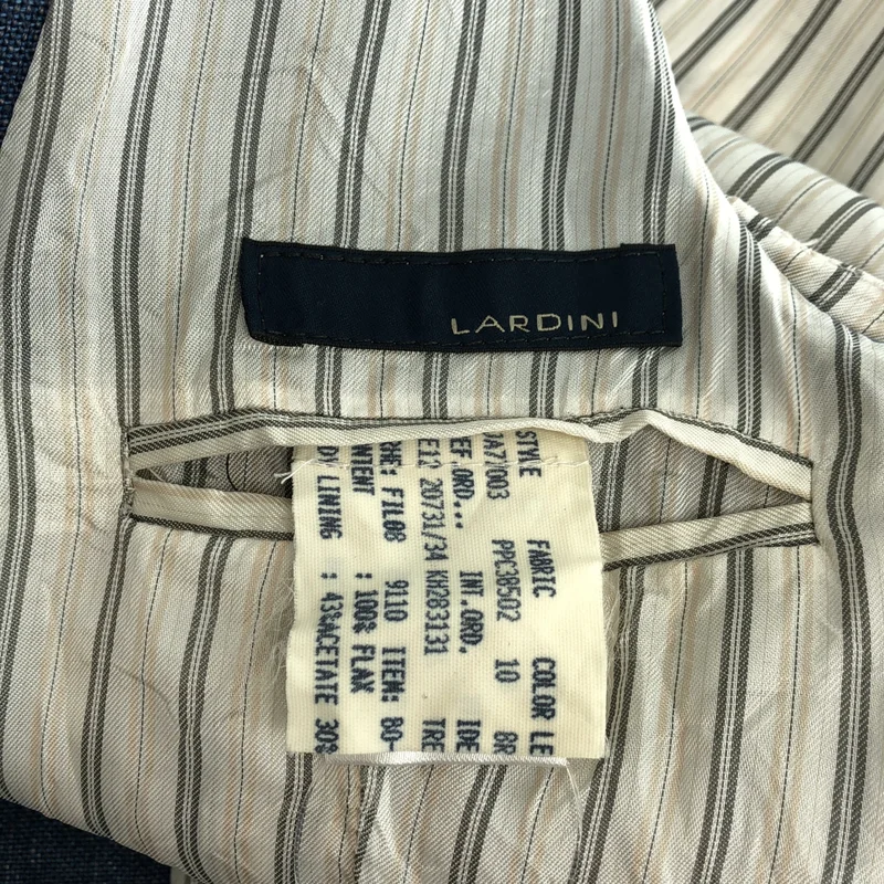 LARDINI / ラルディーニ | リネン ベスト | 48 | メンズ