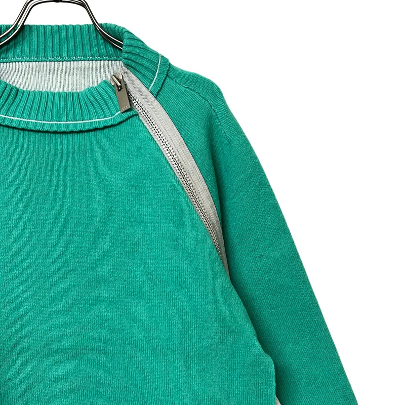 sacai / サカイ | Cashmere Knit Pullover サイドジップ カシミヤ ニット | 2 | レディース