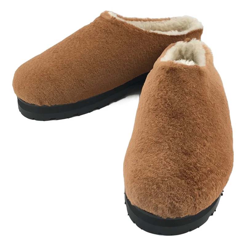 KIDS LOVE GAITE / キッズラブゲイト | Vibram SLIP-ON / ビブラムソール ファー スリッポン シューズ | 8 | メンズ
