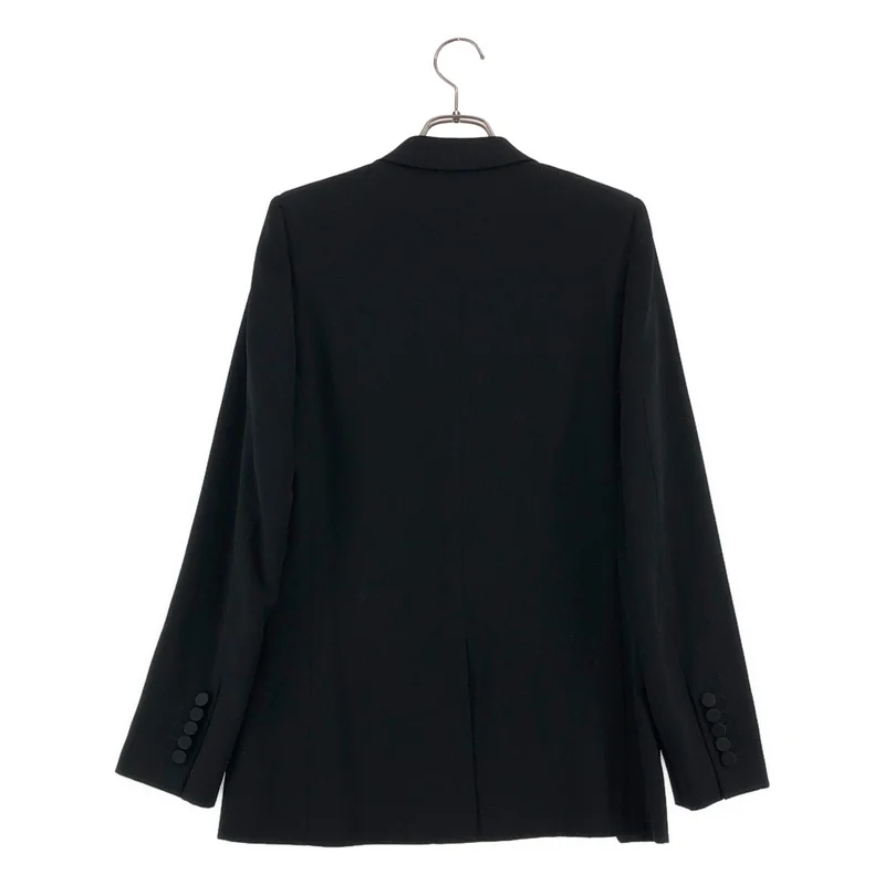SAINT LAURENT PARIS / サンローランパリ | 2013 | ウール ピークドラペル スモーキングジャケット | 36 | レディース