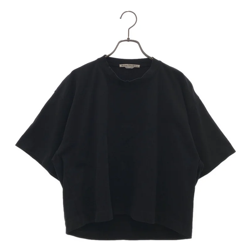 Acne Studios / アクネストゥディオズ | CYLEA EMBOSS エンボスロゴ クロップド Tシャツ | XXS | レディース