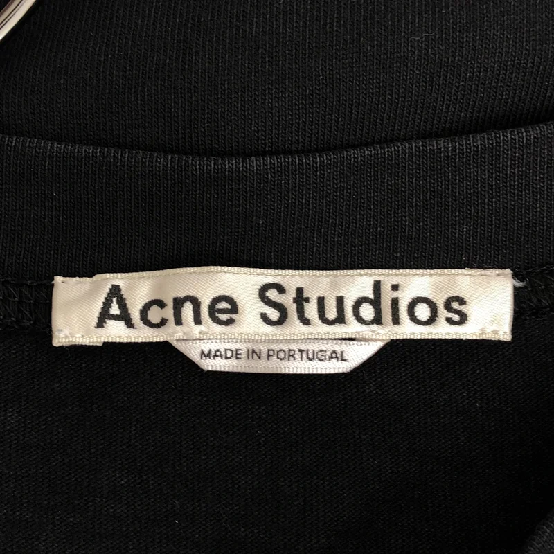 Acne Studios / アクネストゥディオズ | CYLEA EMBOSS エンボスロゴ クロップド Tシャツ | XXS | レディース