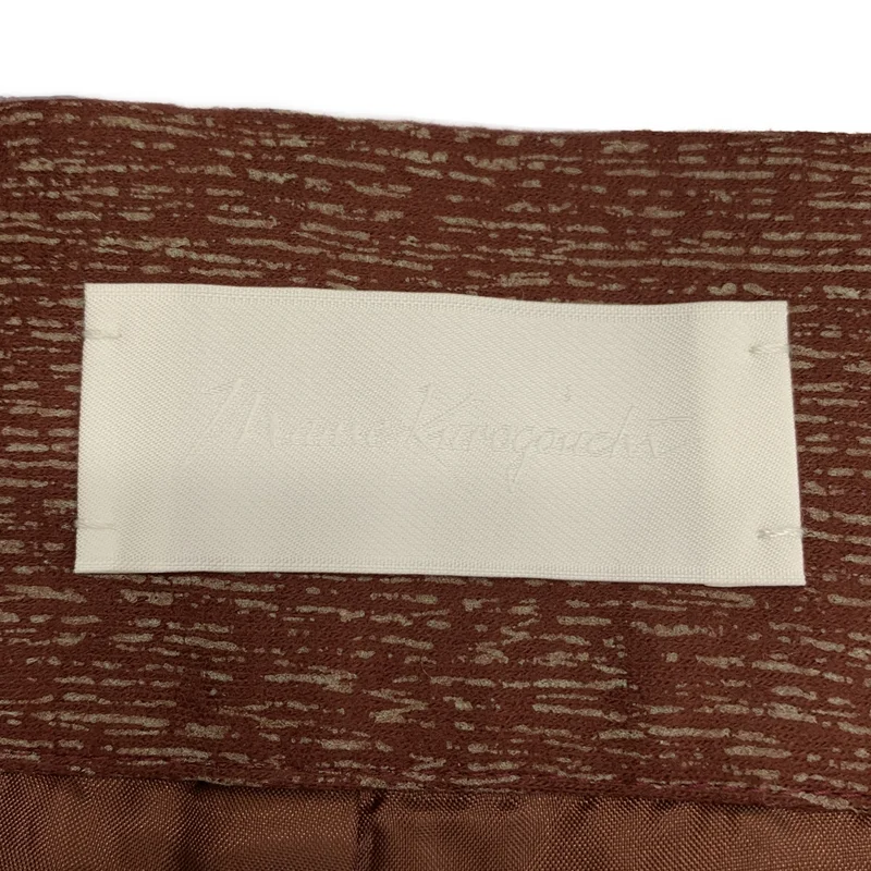 Mame Kurogouchi / マメクロゴウチ | 2023AW | Wool Smooth Flared Trousers ストライプ柄 ウールスムース フレア トラウザー パンツ | 1 | レディース
