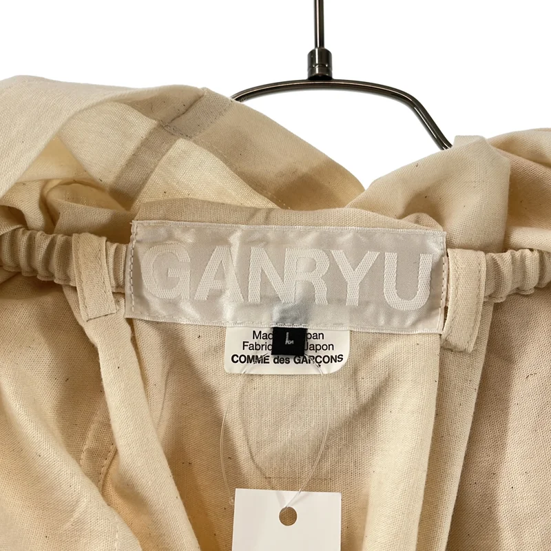 GANRYU / ガンリュウ | 2015SS | ウール スーパーワイド ベルテッドハーフパンツ | L | メンズ