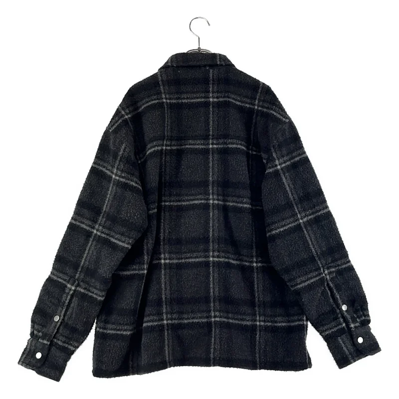 REPRESENT / リプレゼント | OVER SHIRT / ウール混 チェック オーバーシャツ | M | メンズ