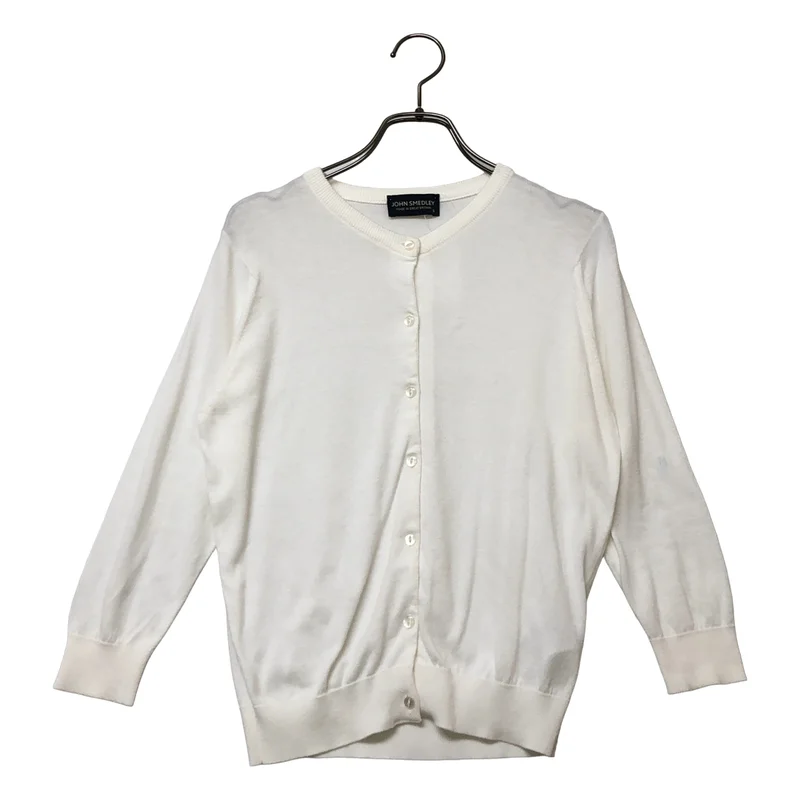 JOHN SMEDLEY / ジョンスメドレー | sea island cotton / シーアイランドコットン ニット カーディガン | S | レディース