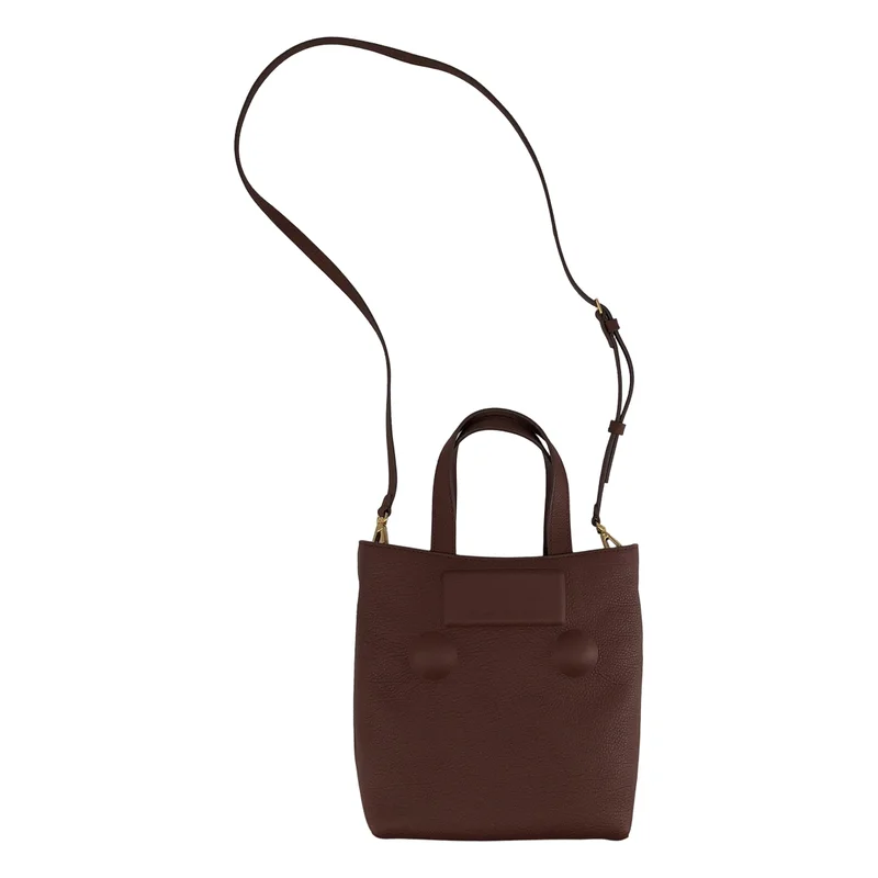 MARNI / マルニ | Shopper Bag / 2way ショルダー付き レザー ロゴ ハンドバッグ | UNI | レディース