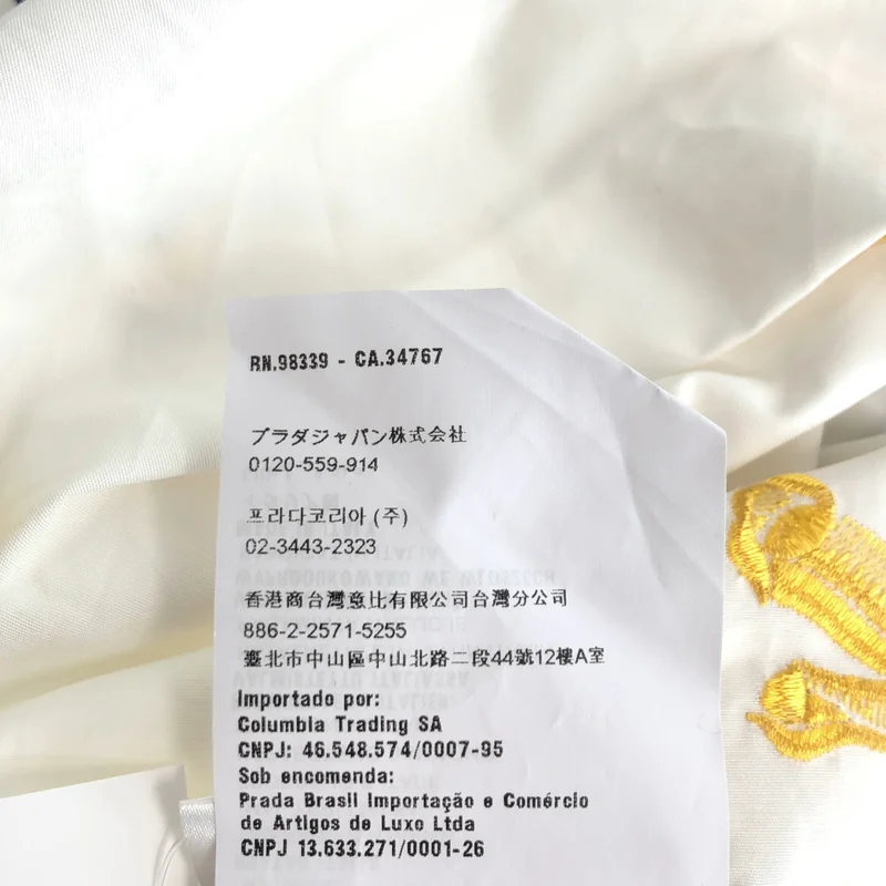 miu miu / ミュウミュウ | フラワー 刺しゅう ノースリーブ ブラウス | 38 | レディース