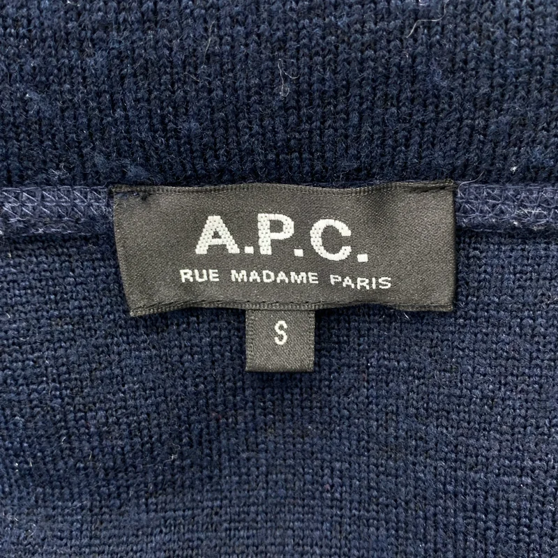 A.P.C. / アーペーセー | ロゴ ボア ジップ パーカ ジャケット | S | レディース