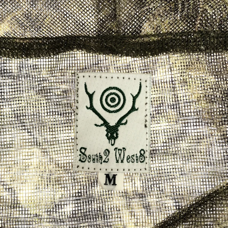 South2West8 S2W8 / サウスツーウエストエイト | Bush Crew Neck Shirt シャツ_長袖 QV544 | M | メンズ