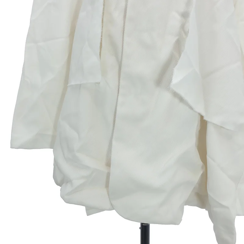 COMME des GARCONS / コムデギャルソン | 2026SS | アシンメトリー ノーカラー ロングジャケット | S | レディース
