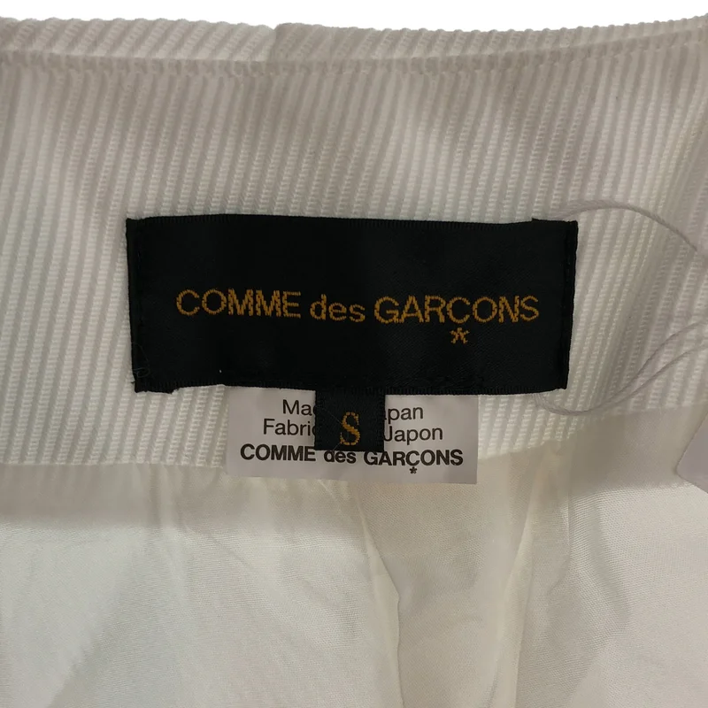 COMME des GARCONS / コムデギャルソン | 2026SS | アシンメトリー ノーカラー ロングジャケット | S | レディース