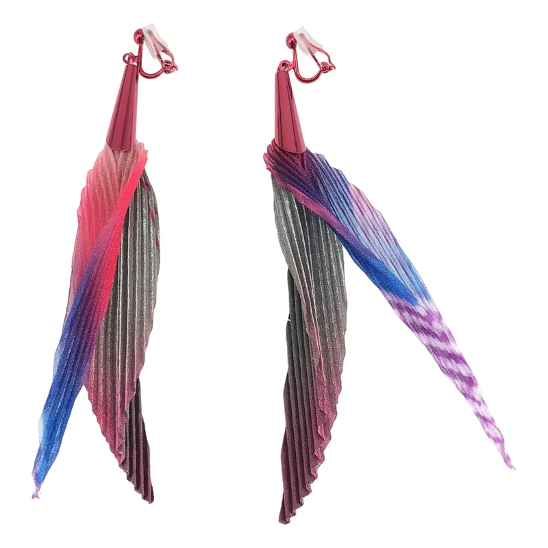 ISSEY MIYAKE / イッセイミヤケ | プリーツ イヤリング ピアス |