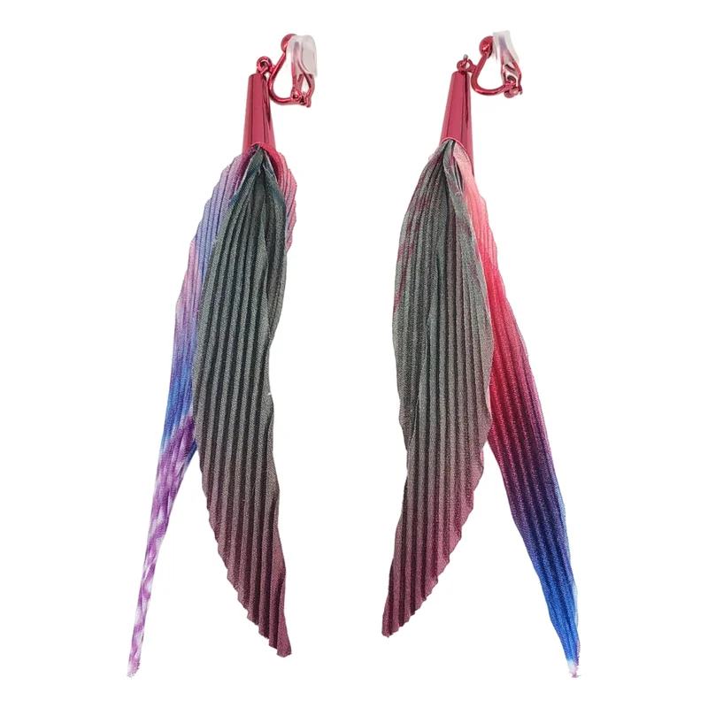ISSEY MIYAKE / イッセイミヤケ | プリーツ イヤリング ピアス |