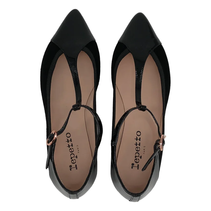 repetto / レペット | Tストラップ バレエ パンプス | 37 1/2 | レディース