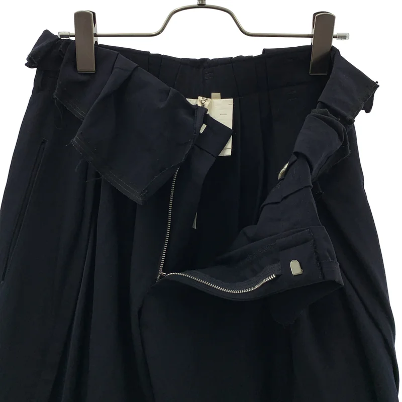 COMME des GARCONS / コムデギャルソン | 2006SS | 変形 フリル オーバーシルエット パンツ | S | レディース
