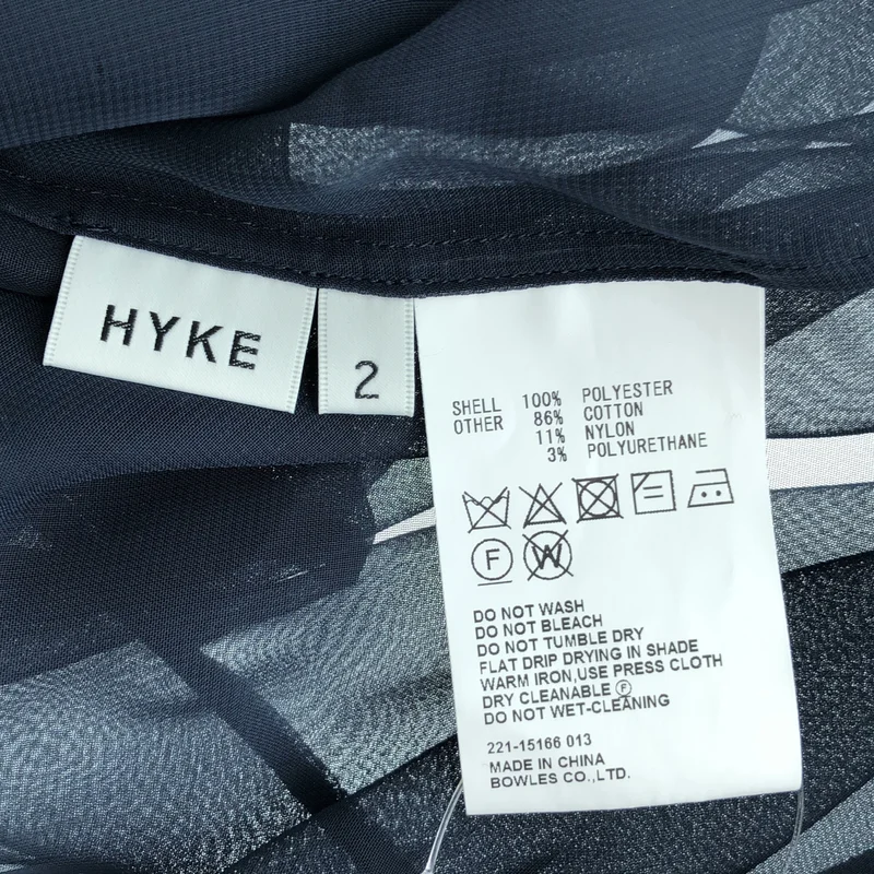 HYKE / ハイク | 2022SS | シャツ_長袖 221-15166 | 2 | レディース